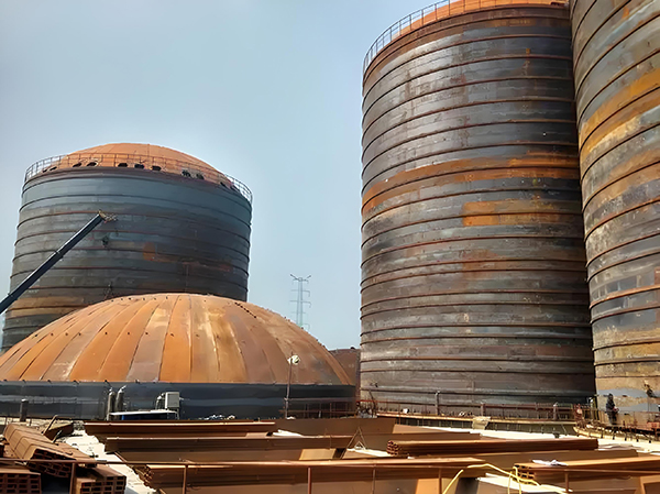 马尔康焦粉钢板仓